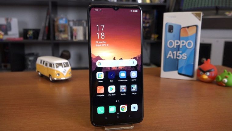 Oppo A15s inceleme - Türkiye'de üretilen telefon Oppo A15s inceleme - Türkiye'de üretilen telefon