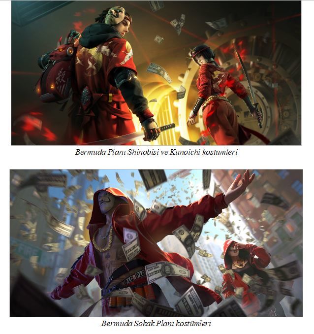 Garena Free Fire x La Casa de Papel etkinliği bugün başlıyor Garena Free Fire x La Casa de Papel etkinliği bugün başlıyor