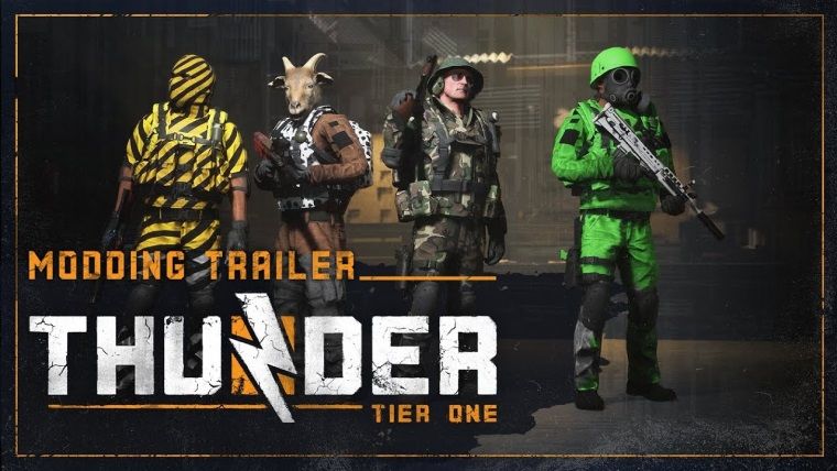 Thunder Tier One çıktığı gibi mod desteğine sahip olacak Thunder Tier One çıktığı gibi mod desteğine sahip olacak