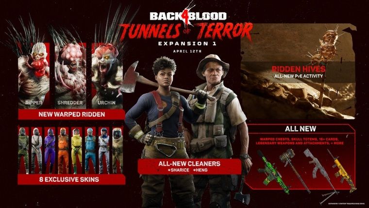 Back 4 Blood eklenti paketi Nisan ayında geliyor Back 4 Blood eklenti paketi Nisan ayında geliyor