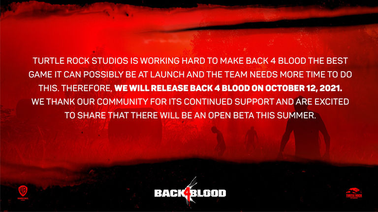 Back 4 Blood çıkış tarihi ertelendi Back 4 Blood çıkış tarihi ertelendi