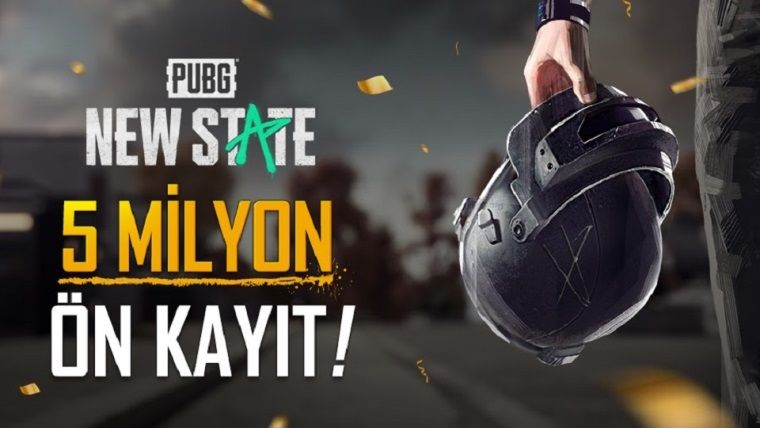 PUBG: New State ön kayıtları 5 milyonu geçti PUBG: New State ön kayıtları 5 milyonu geçti