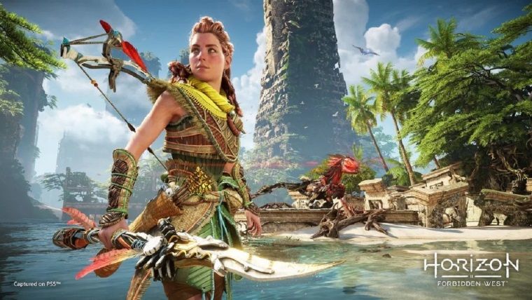 Horizon: Forbidden West oynanış videosu yayınlandı Horizon: Forbidden West oynanış videosu yayınlandı