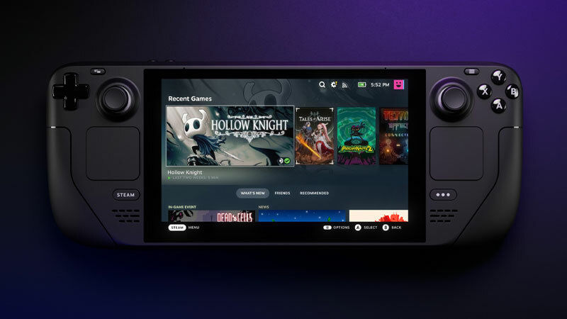 Bir kullanıcı Steam Deck ile oyun geliştiriyor Bir kullanıcı Steam Deck ile oyun geliştiriyor