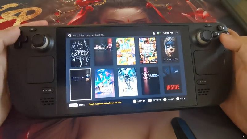 Steam Deck geliştirici kiti arayüzü sızdırıldı Steam Deck geliştirici kiti arayüzü sızdırıldı