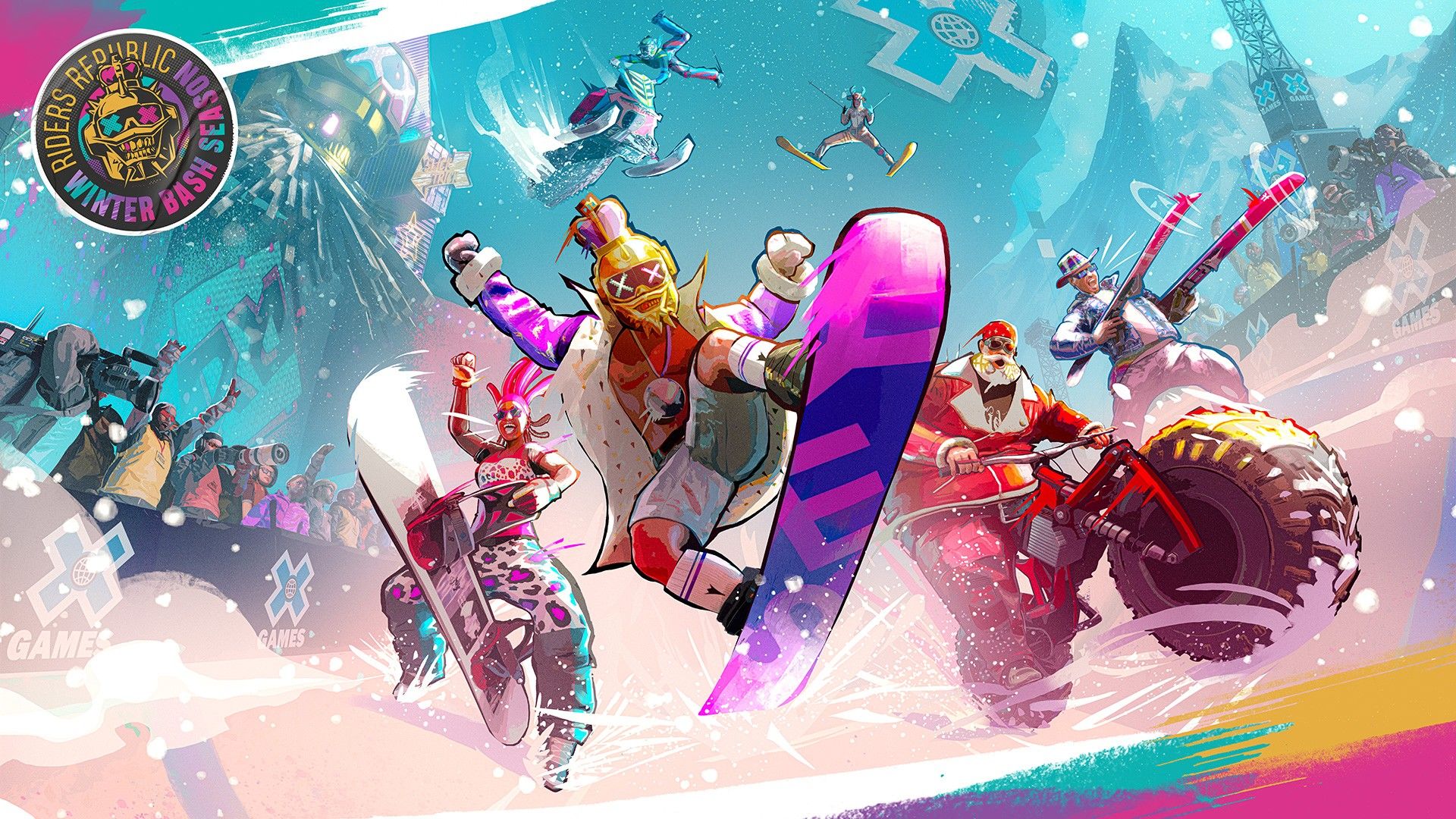 Riders Republic 1.sezonu Winter Bash başladı Riders Republic 1.sezonu Winter Bash başladı