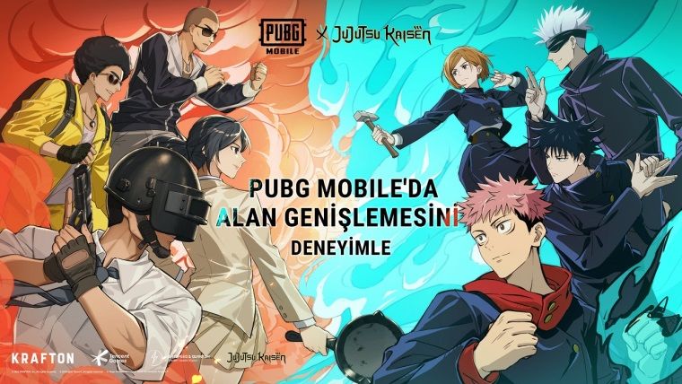 PUBG Mobile ve Jujutsu Kaisen iş birliği başladı PUBG Mobile ve Jujutsu Kaisen iş birliği başladı