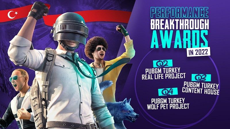 PUBG Mobile Türkiye özel içerikleri ile 3 ödül birden kazandı PUBG Mobile Türkiye özel içerikleri ile 3 ödül birden kazandı