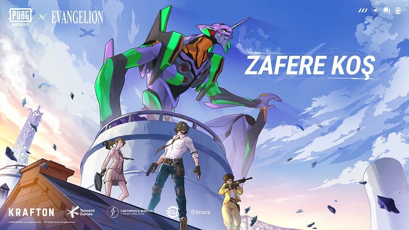 Evangelion karakterleri PUBG MOBILE'a eklendi