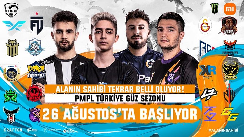 2,8 milyon TL ödüllü 2022 PMPL Türkiye Güz Sezonu başlıyor 2,8 milyon TL ödüllü 2022 PMPL Türkiye Güz Sezonu başlıyor