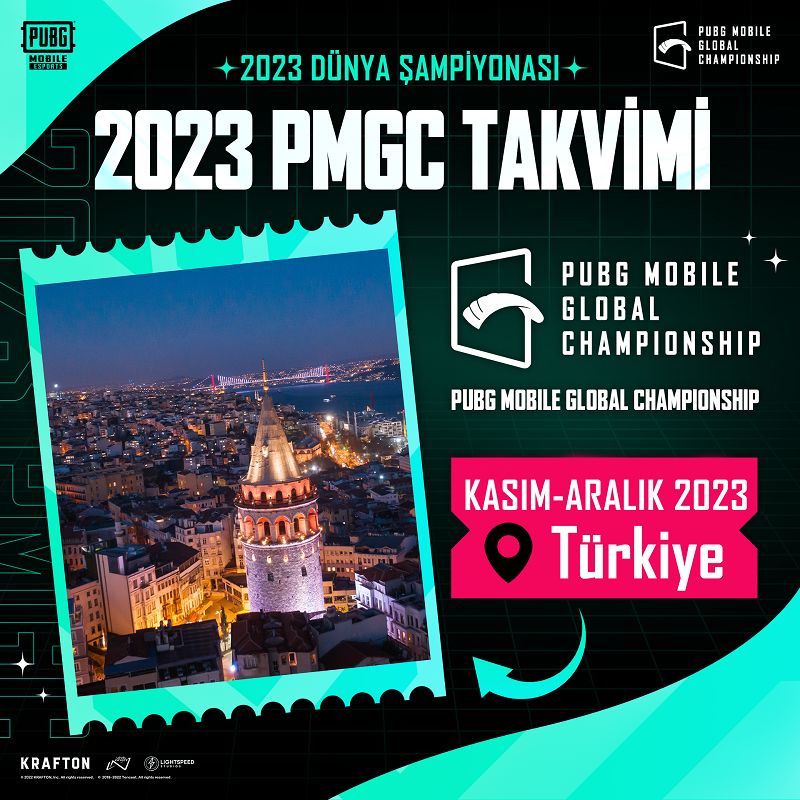PUBG MOBILE Dünya Şampiyonası Türkiye'de yapılacak PUBG MOBILE Dünya Şampiyonası Türkiye'de yapılacak