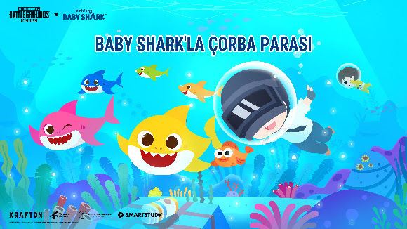 PUBG Mobile güncellemesinde Pinkfong Baby Shark içerikleri oyuna eklenecek PUBG Mobile güncellemesinde Pinkfong Baby Shark içerikleri oyuna eklenecek