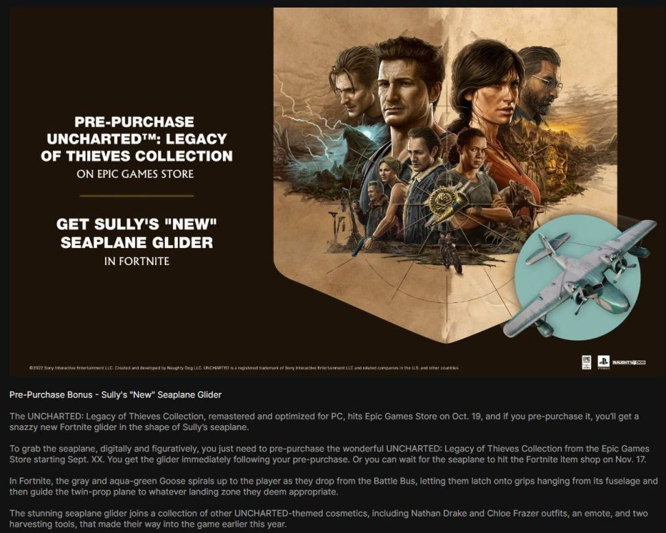 Uncharted: Legacy of Thieves Collection çıkış tarihi yine sızdırıldı Uncharted: Legacy of Thieves Collection çıkış tarihi yine sızdırıldı