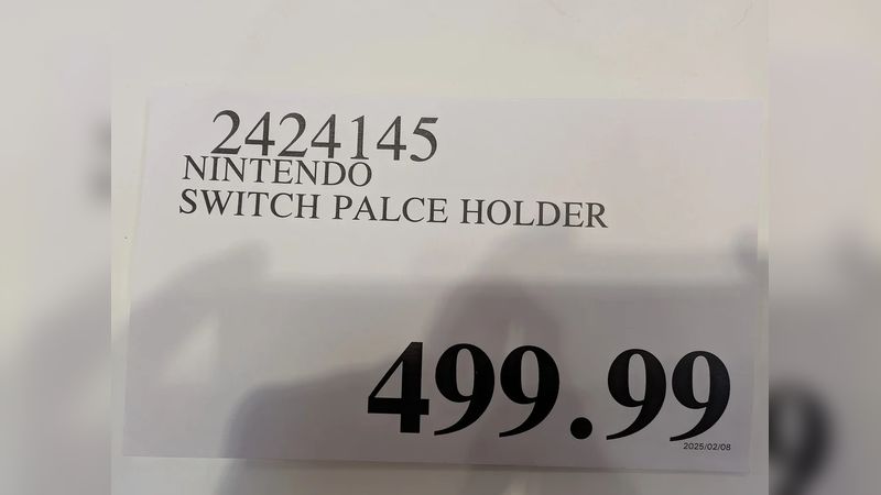 Nintendo Switch 2’nin Olası Fiyatı Costco’da Göründü Nintendo Switch 2’nin Olası Fiyatı Costco’da Göründü