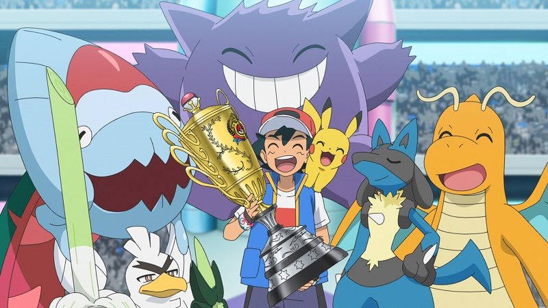 Ash Ketchum 25 yıl sonra dünya şampiyonu oldu Ash Ketchum 25 yıl sonra dünya şampiyonu oldu