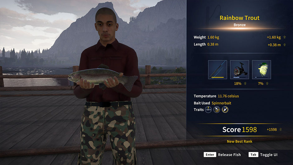 Call of the Wild: The Angler Rainbow Trout The Angler rainbow trout