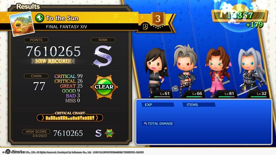 Theatrhythm Final Bar Line inceleme - 2 Theatrhythm Final Bar Line inceleme - 2