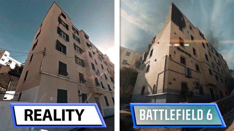 Battlefield 6 Gerçek Mekanlarla Karşılaştırıldı Battlefield 6 Gerçek Mekanlarla Karşılaştırıldı