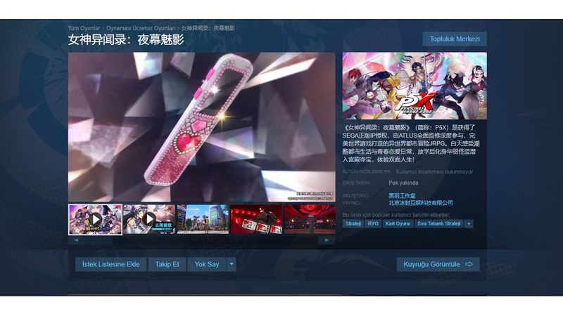 Persona 5 Ufukta Göründü Ama Bir Eksik Var Persona 5 Ufukta Göründü Ama Bir Eksik Var