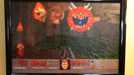 John Romero'nun evindeki Doom resmi! John Romero'nun evindeki Doom resmi!