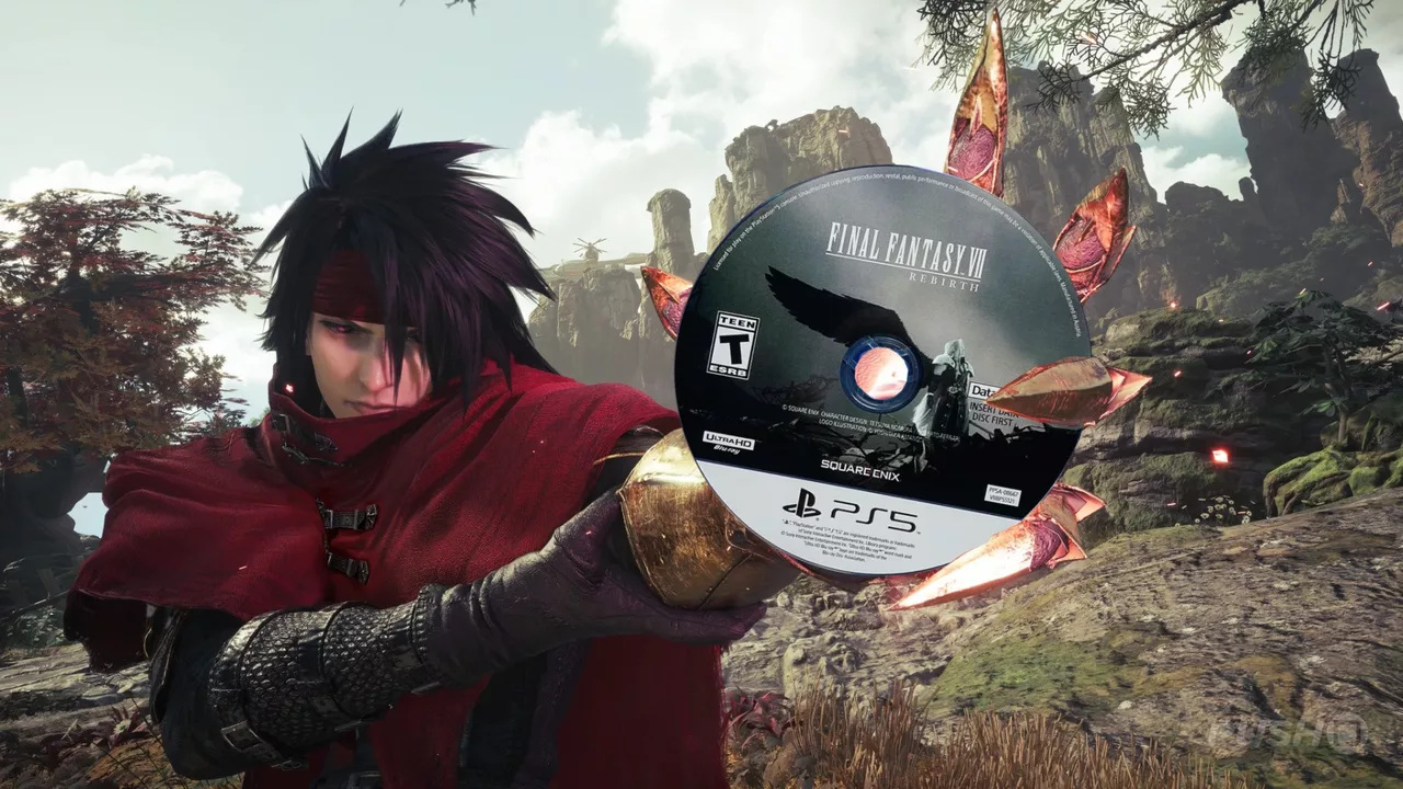 Final Fantasy 7 Revelation Dev Boyutu Nedeniyle Disksiz Geliyor Final Fantasy 7 Revelation Dev Boyutu Nedeniyle Disksiz Geliyor