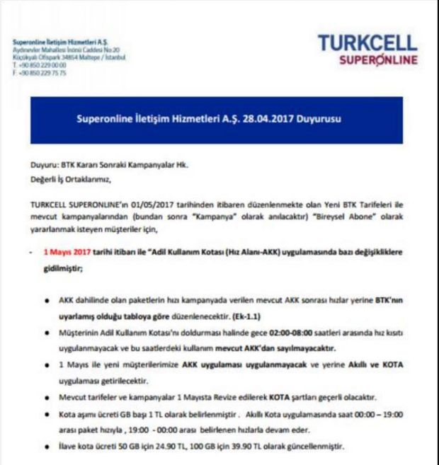 AKN kalkıyor ama yerine ekstra ödemeli kota geliyor! - 2 AKN kalkıyor ama yerine ekstra ödemeli kota geliyor! - 2