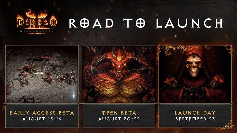 Diablo 2 Resurrected açık beta detayları açıklandı Diablo 2 Resurrected açık beta detayları açıklandı