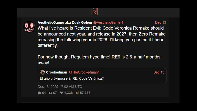 İki Yeni Resident Evil Remake Yolda İki Yeni Resident Evil Remake Yolda