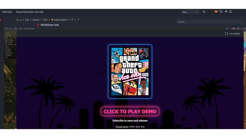 GTA Vice City Artık Tarayıcıdan Oynanabiliyor GTA Vice City Artık Tarayıcıdan Oynanabiliyor