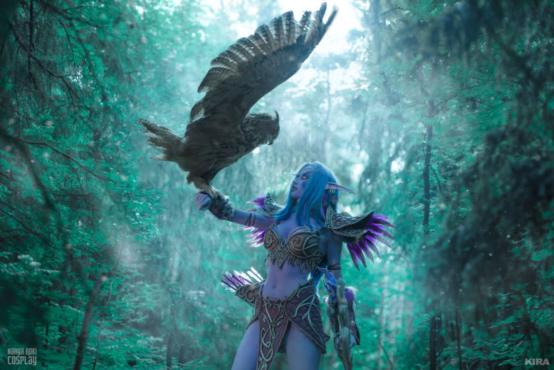 Baykuş kullanılan cosplay çalışması göz dolduruyor - 2 Baykuş kullanılan cosplay çalışması göz dolduruyor - 2