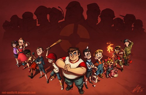 Team Fortress 2 karakterlerinin küçüklüklerini merak ediyor musunuz? - 1