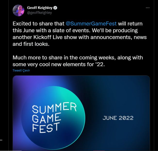 E3 2022 iptal edildi, fuar 2023'te geri dönecek E3 2022 iptal