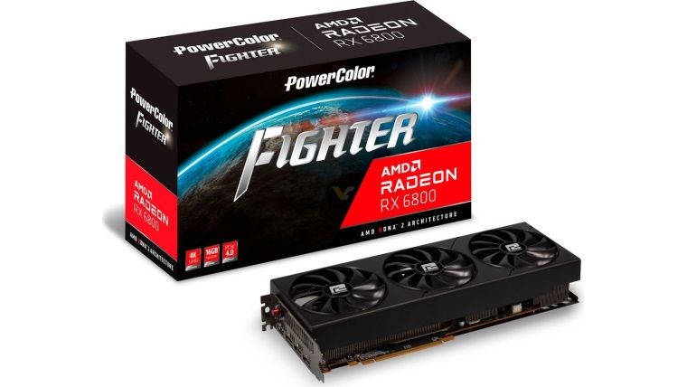 PowerColor, RX 6800 Fighter Edition ekran kartını duyurdu PowerColor, RX 6800 Fighter Edition ekran kartını duyurdu
