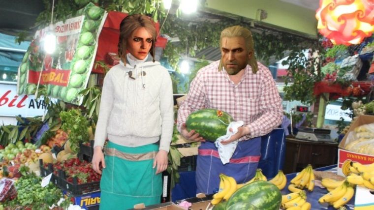 Boş zamanlarında manavlık yapan Witcher ile tanışın Boş zamanlarında manavlık yapan Witcher ile tanışın