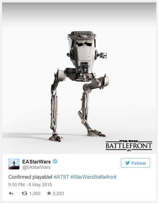 Star Wars: Battlefront'ta AT-ST Walker kullanılabilecek! - 2