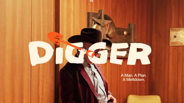 Tom Cruise, Digger Posterlerinde Neredeyse Tanınmaz Oldu