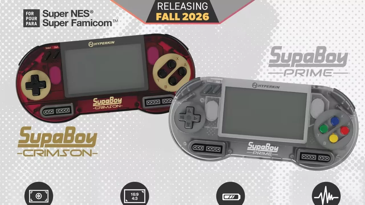 Gerçek SNES Kartuşlarını Oynatan Hyperkin SupaBoy Tanıtıldı Gerçek SNES Kartuşlarını Oynatan Hyperkin SupaBoy Tanıtıldı
