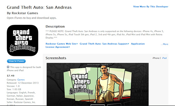 San Andreas da "Elma"dan ısırığını aldı - 1