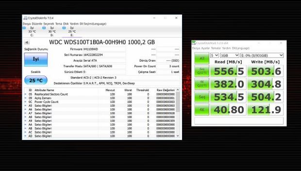 Western Digital Blue 1TB SSD - 2