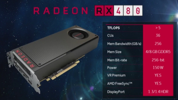 Cep yakmayan fiyatı ile AMD RX480 duyuruldu Cep yakmayan fiyatı ile AMD RX480 duyuruldu