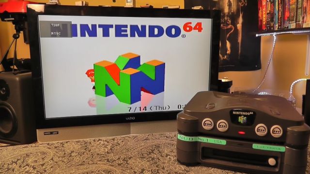 Nintendo 64 prototipine video çektiler Nintendo 64 prototipine video çektiler