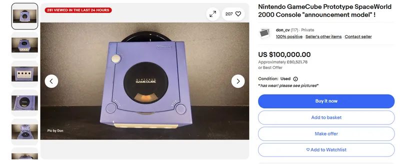 GameCube Prototipi eBay’de Rekor Fiyata Satışta GameCube Prototipi eBay’de Rekor Fiyata Satışta