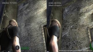 Resident Evil 4'ün HD kaplama modundan yeni görseller geldi