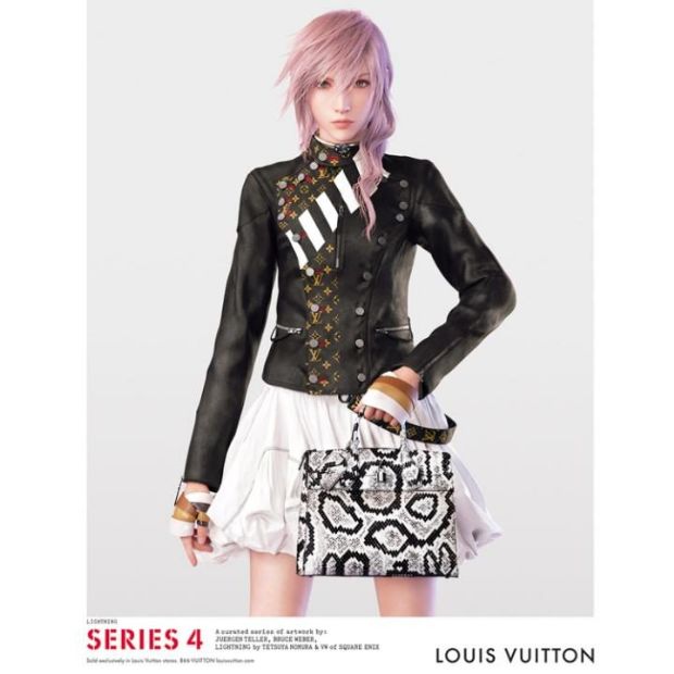 FINAL FANTASY XIII'ün ana karakteri model oldu - 3