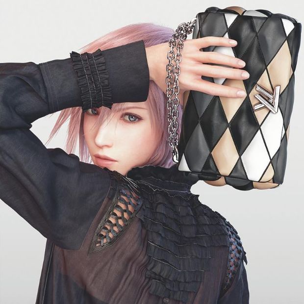 FINAL FANTASY XIII'ün ana karakteri model oldu - 1