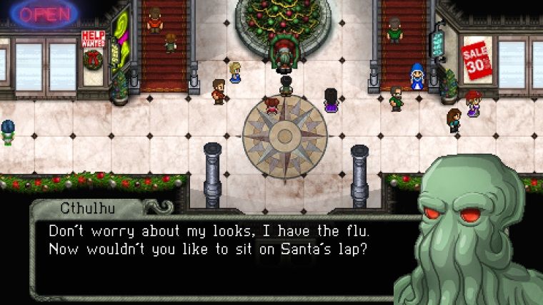 Komedi JRPG türündeki Cthulhu Saves Christmas Steam'de yayınlandı Komedi JRPG türündeki Cthulhu Saves Christmas Steam'de yayınlandı