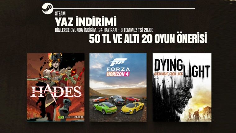 Steam Yaz İndirimleri'nde 50 TL ve altı 20 oyun tavsiyesi Steam Yaz İndirimleri'nde 50 TL ve altı 20 oyun tavsiyesi