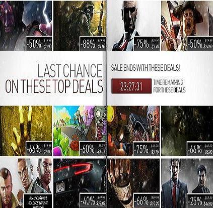 Steam'de son fırsatlar! Steam'de son fırsatlar!