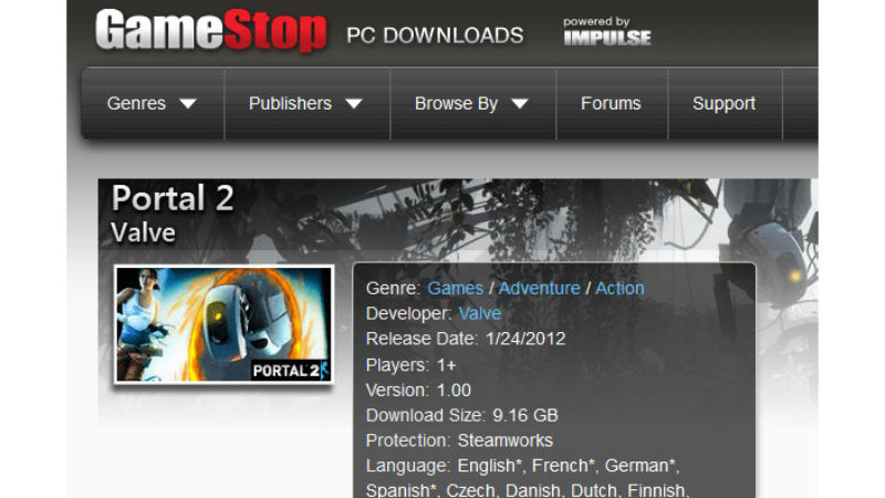 GameStop Steam GameStop Steam