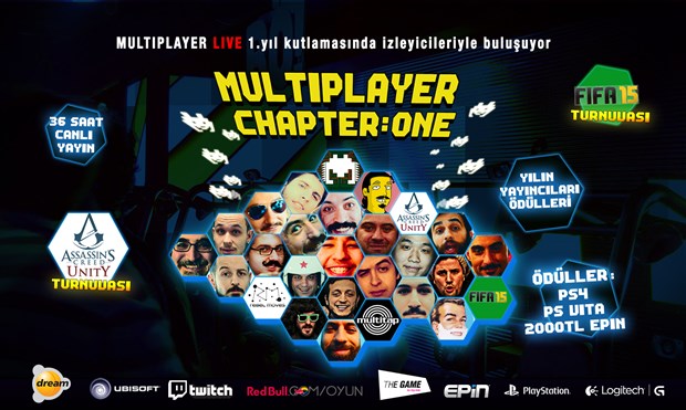 Multiplayer Live 1. yılını kutluyor! Multiplayer Live 1. yılını kutluyor!